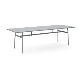 Table grise 250x90Union Grey